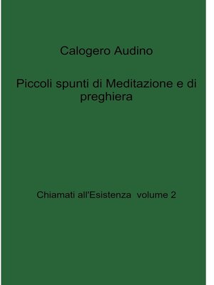 cover image of Piccoli spunti di Meditazione e di preghiera